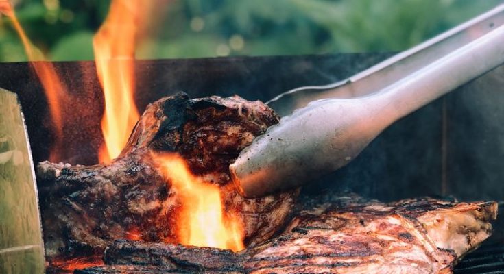 Den tidiga grillfesten