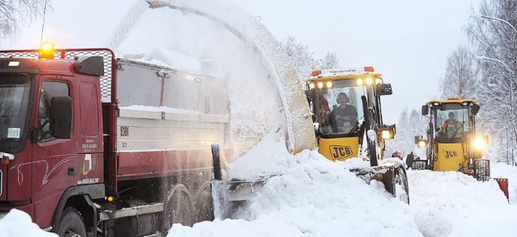 Snöröjning i skellefteå  trygg vinter för både fastigheter och människor